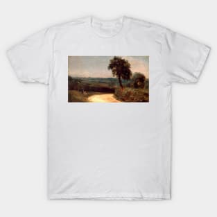 The Lane from East Bergholt to Flatford by John Constable T-Shirt